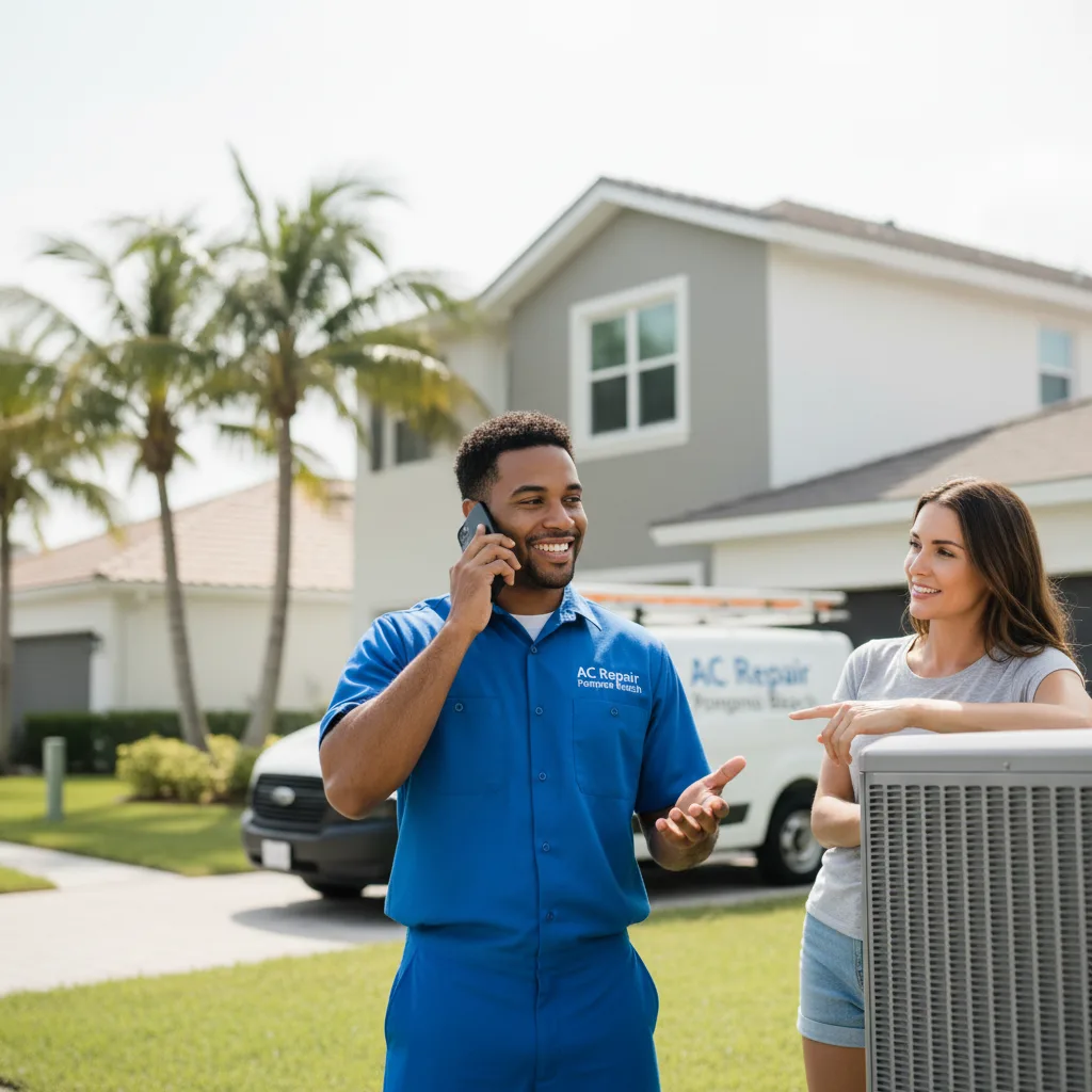 AC Repair Pompano Beach customer support in French Village